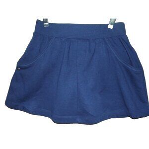 Victoria's Secret Skirt Womens XS Blue mini cotton fleece angel emblem y2k